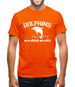 Dolphins Are Thick As Shit Mens T-Shirt