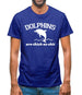 Dolphins Are Thick As Shit Mens T-Shirt