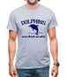 Dolphins Are Thick As Shit Mens T-Shirt