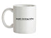 Just Living Life One Experience Point At A Time Ceramic Mug