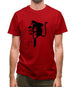 Banksy Monkey Detonator Mens T-Shirt