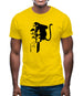 Banksy Monkey Detonator Mens T-Shirt