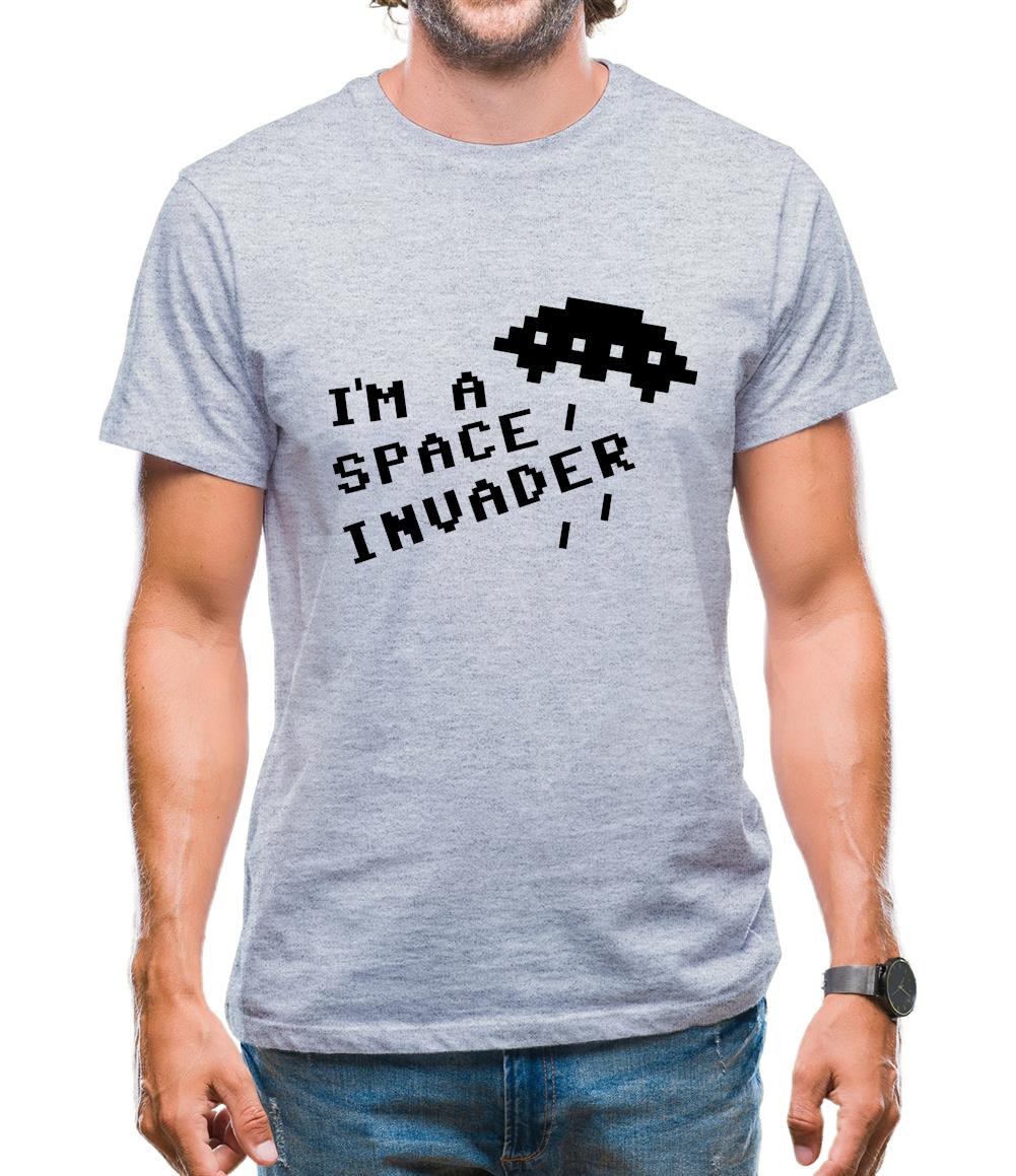I'm A Space Invader Mens T-Shirt