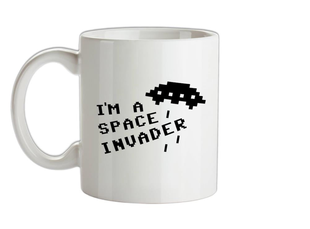 I'm A Space Invader Ceramic Mug