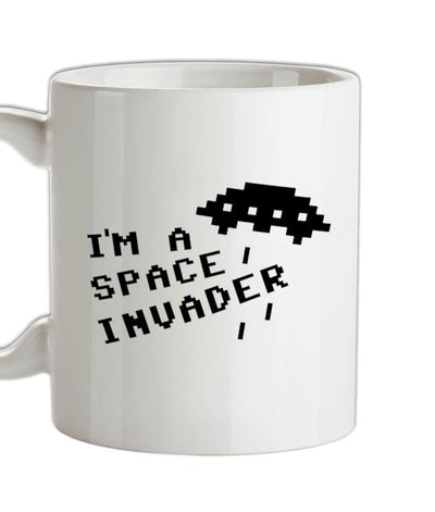 I'm A Space Invader Ceramic Mug