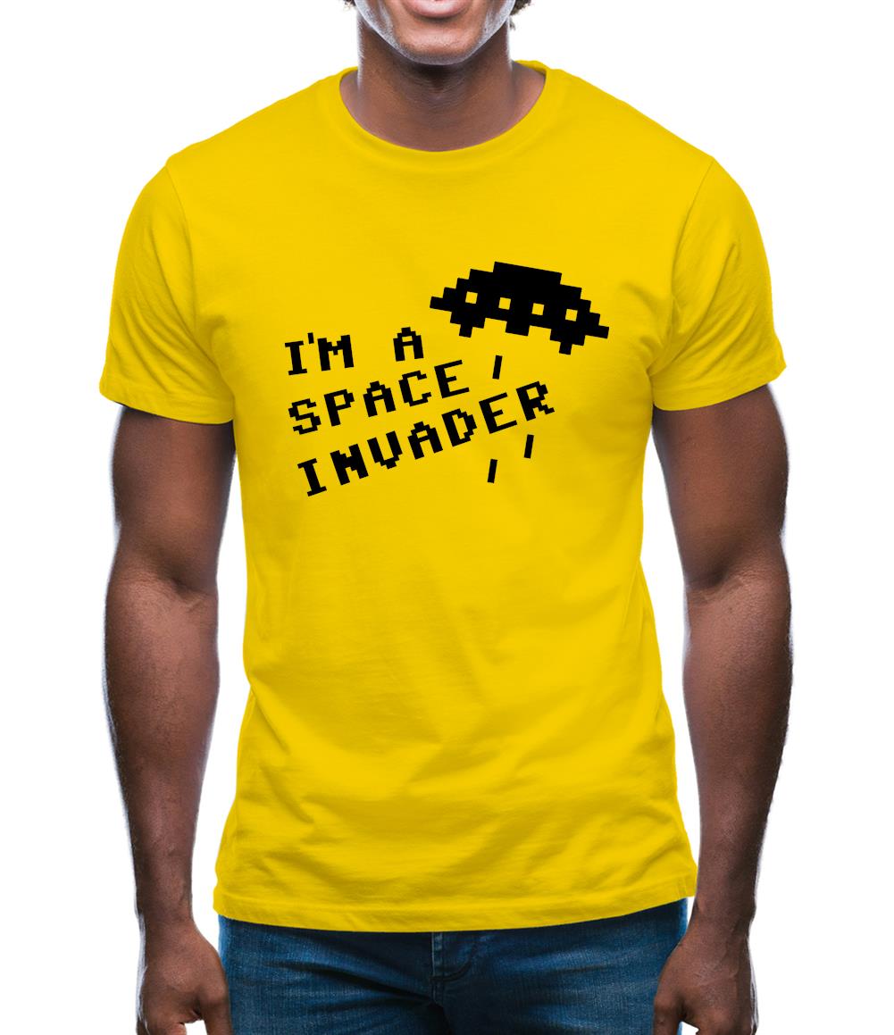 I'm A Space Invader Mens T-Shirt