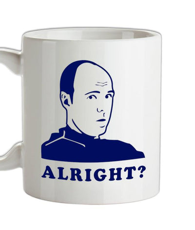Karl Pilkington - Alright? Ceramic Mug