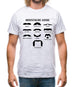 Moustache Guide Mens T-Shirt