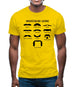 Moustache Guide Mens T-Shirt