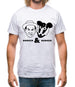 Bodger And Badger Mens T-Shirt