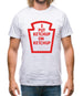 I Put Ketchup On Ketchup Mens T-Shirt