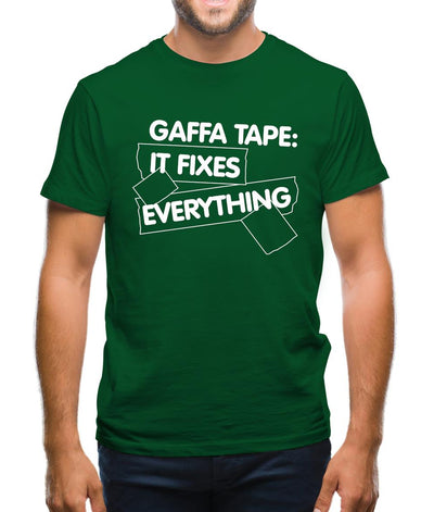 Gaffa Tape It Fixes Everything Mens T-Shirt