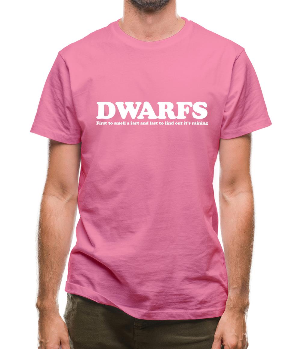 Dwarfs first to smell a fart and last to find out it's raining Mens T-Shirt