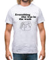 Everything else was in the wash Mens T-Shirt