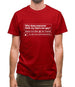 Why does everyone think my Dad's are gay? Mens T-Shirt