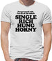 Forget small talk, I'm all of the below single rich hung horny Mens T-Shirt