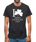 I Love Saint Patrick's Day Mens T-Shirt