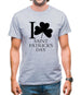 I Love Saint Patrick's Day Mens T-Shirt