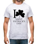 I Love Saint Patrick's Day Mens T-Shirt