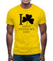 I Love Saint Patrick's Day Mens T-Shirt