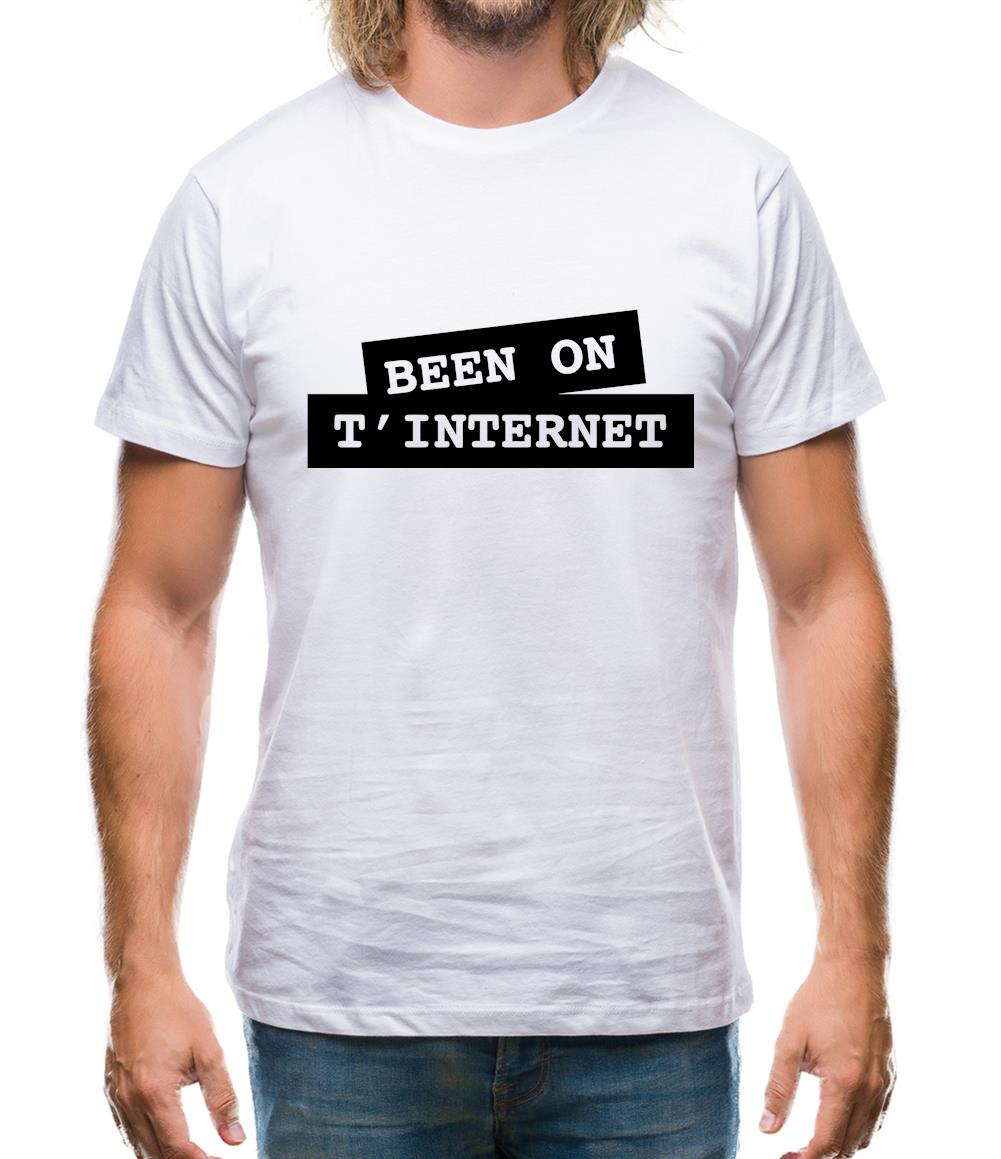 Been on t-internet Mens T-Shirt