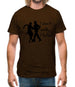 I don't walk, I salsa! Mens T-Shirt