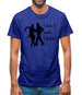 I don't walk, I salsa! Mens T-Shirt