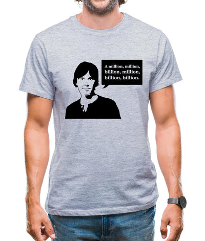 Brian Cox Million Billion Mens T-Shirt