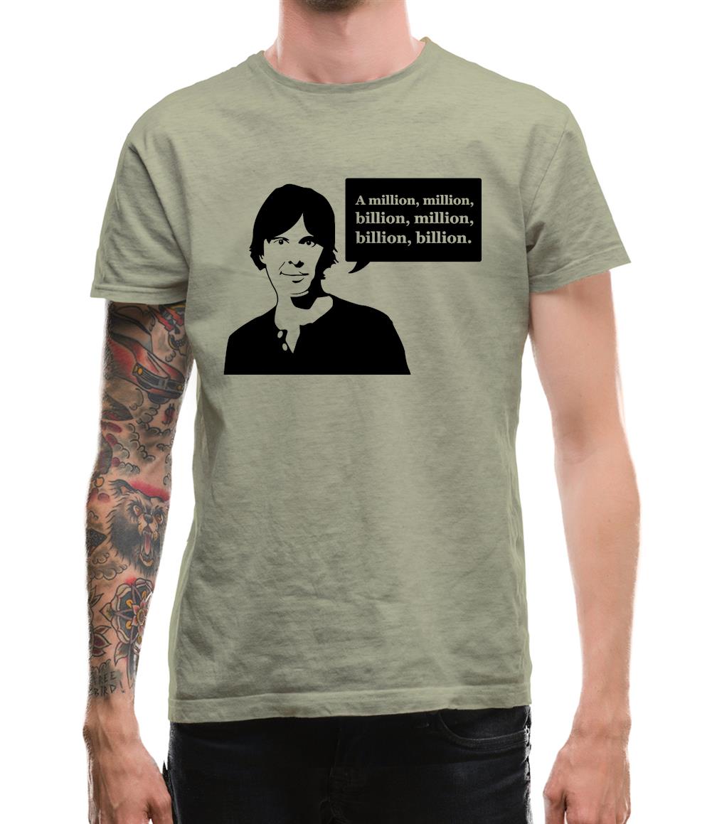 Brian Cox Million Billion Mens T-Shirt