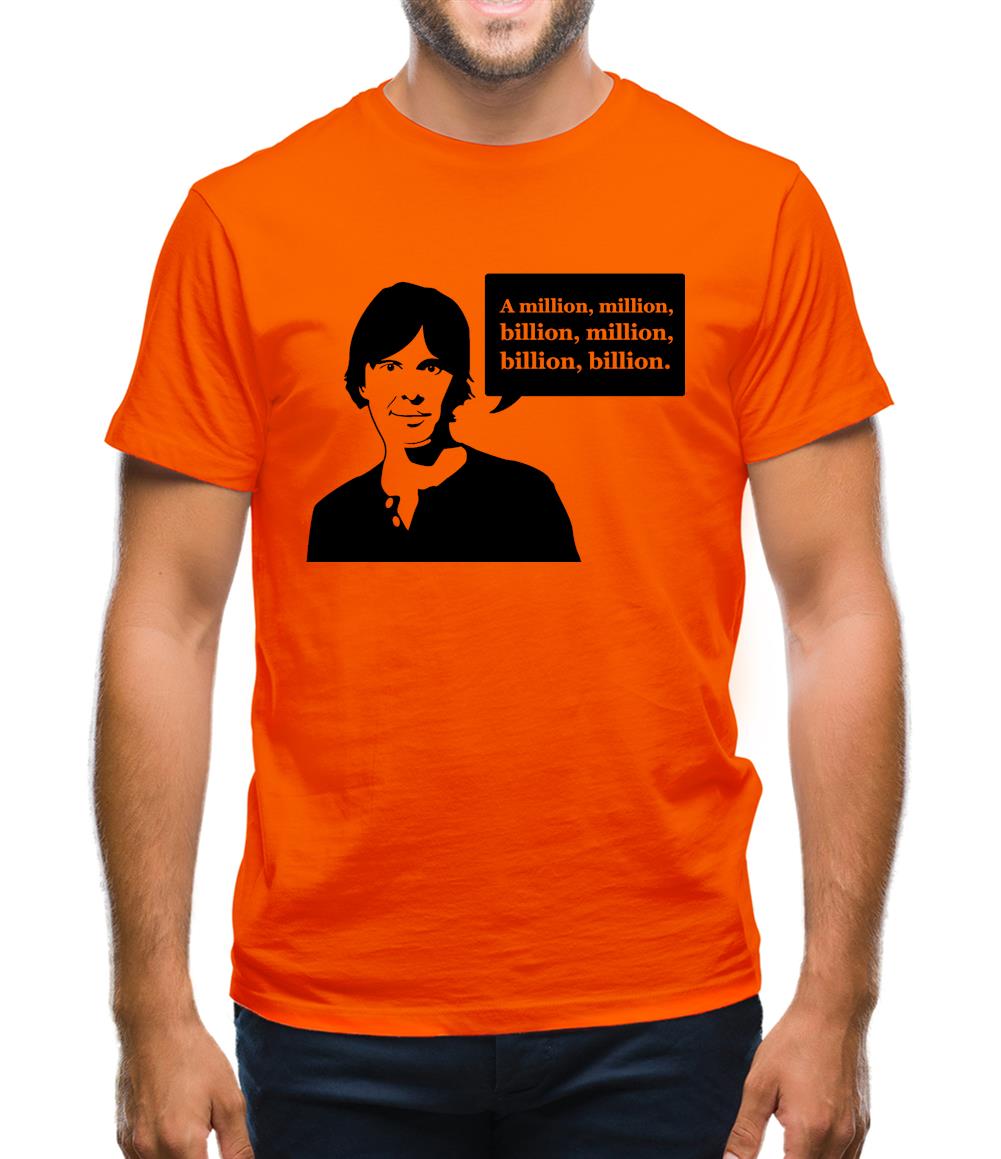 Brian Cox Million Billion Mens T-Shirt