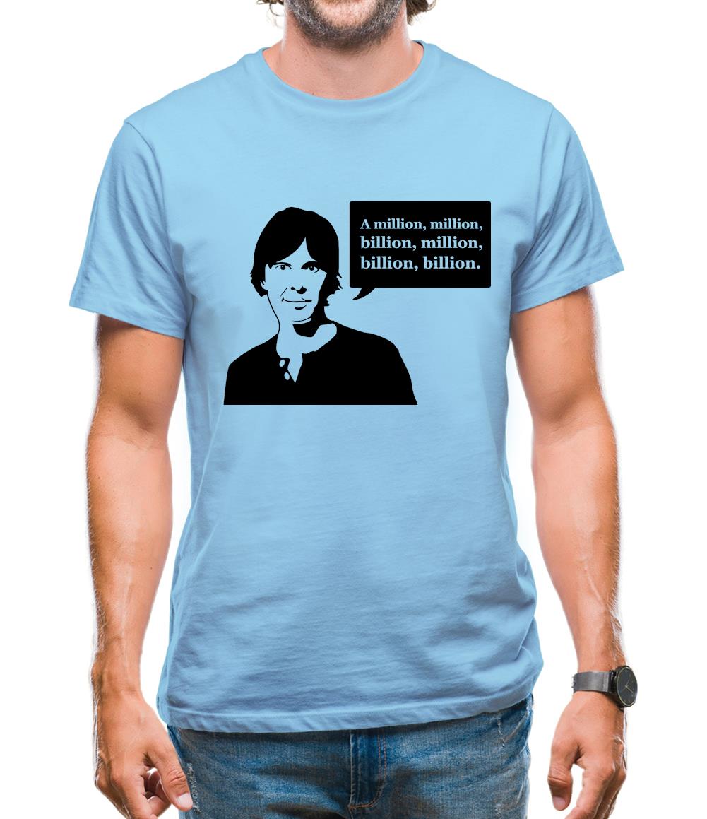 Brian Cox Million Billion Mens T-Shirt