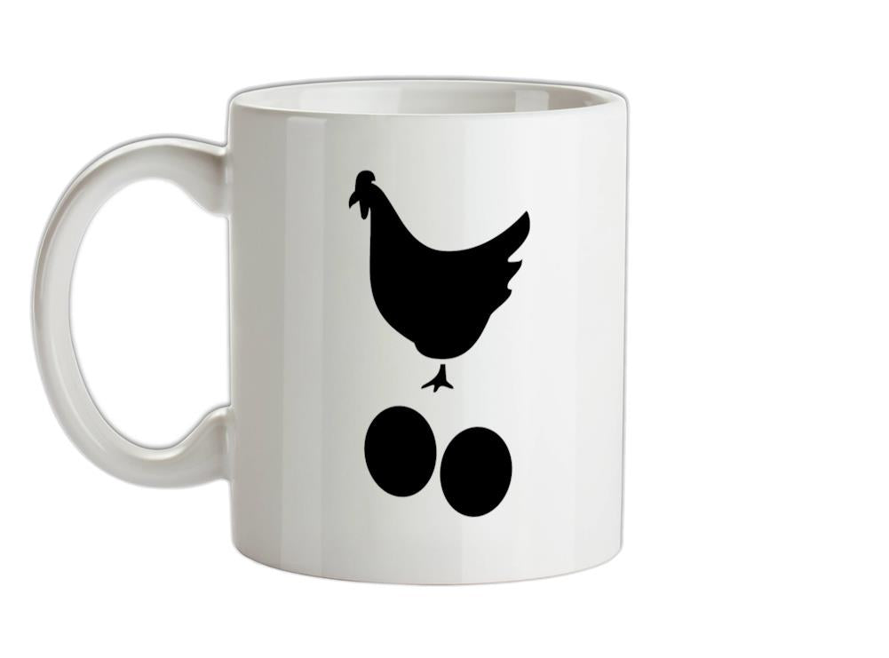 Cock and Balls Ceramic Mug