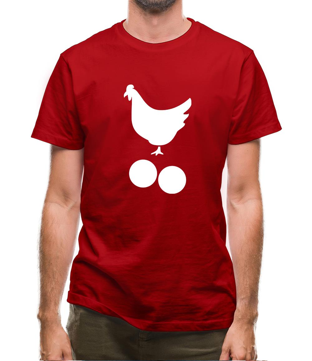 Cock and Balls Mens T-Shirt