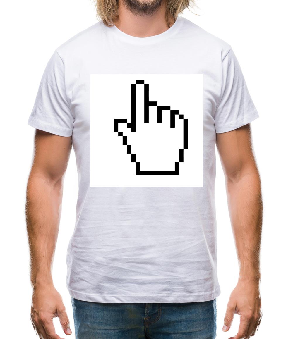 Hand Pointer Mens T-Shirt