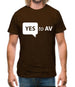 Yes To AV Mens T-Shirt