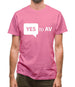 Yes To AV Mens T-Shirt