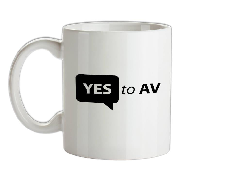 Yes To AV Ceramic Mug