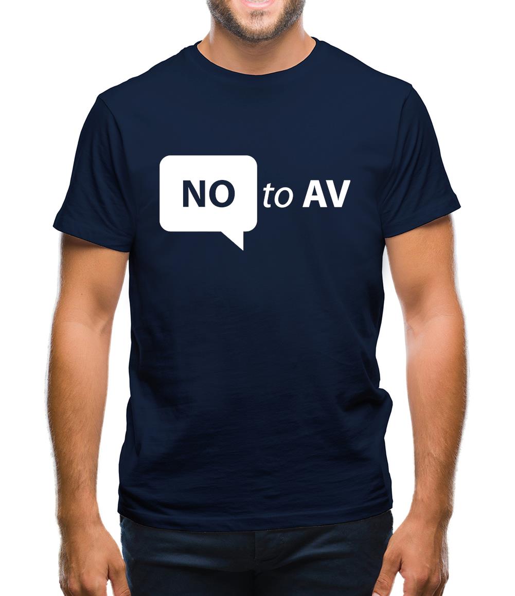No To AV Mens T-Shirt