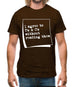 I agree to T&C's without reading them Mens T-Shirt