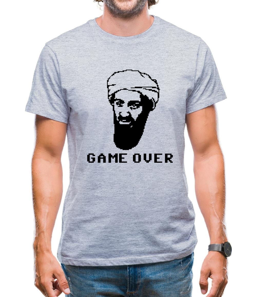 Bin Laden Game Over Mens T-Shirt