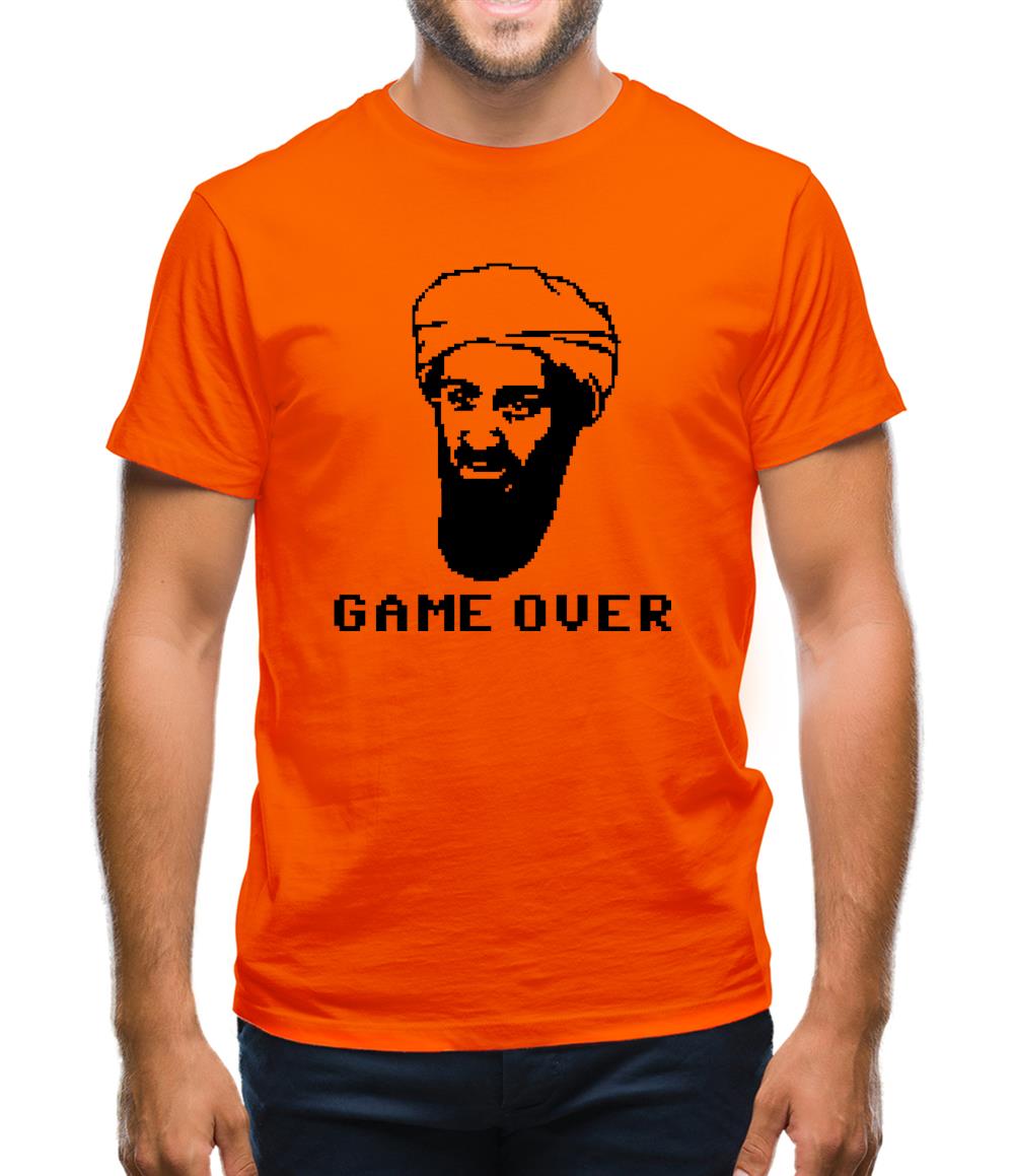 Bin Laden Game Over Mens T-Shirt