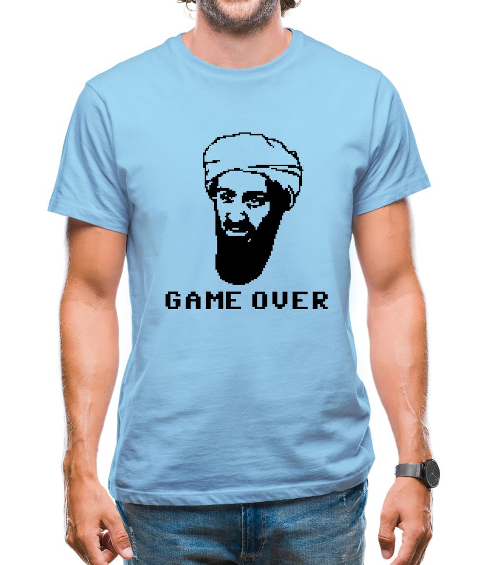Bin Laden Game Over Mens T-Shirt