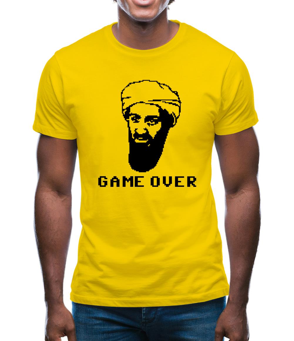 Bin Laden Game Over Mens T-Shirt