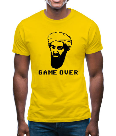 Bin Laden Game Over Mens T-Shirt