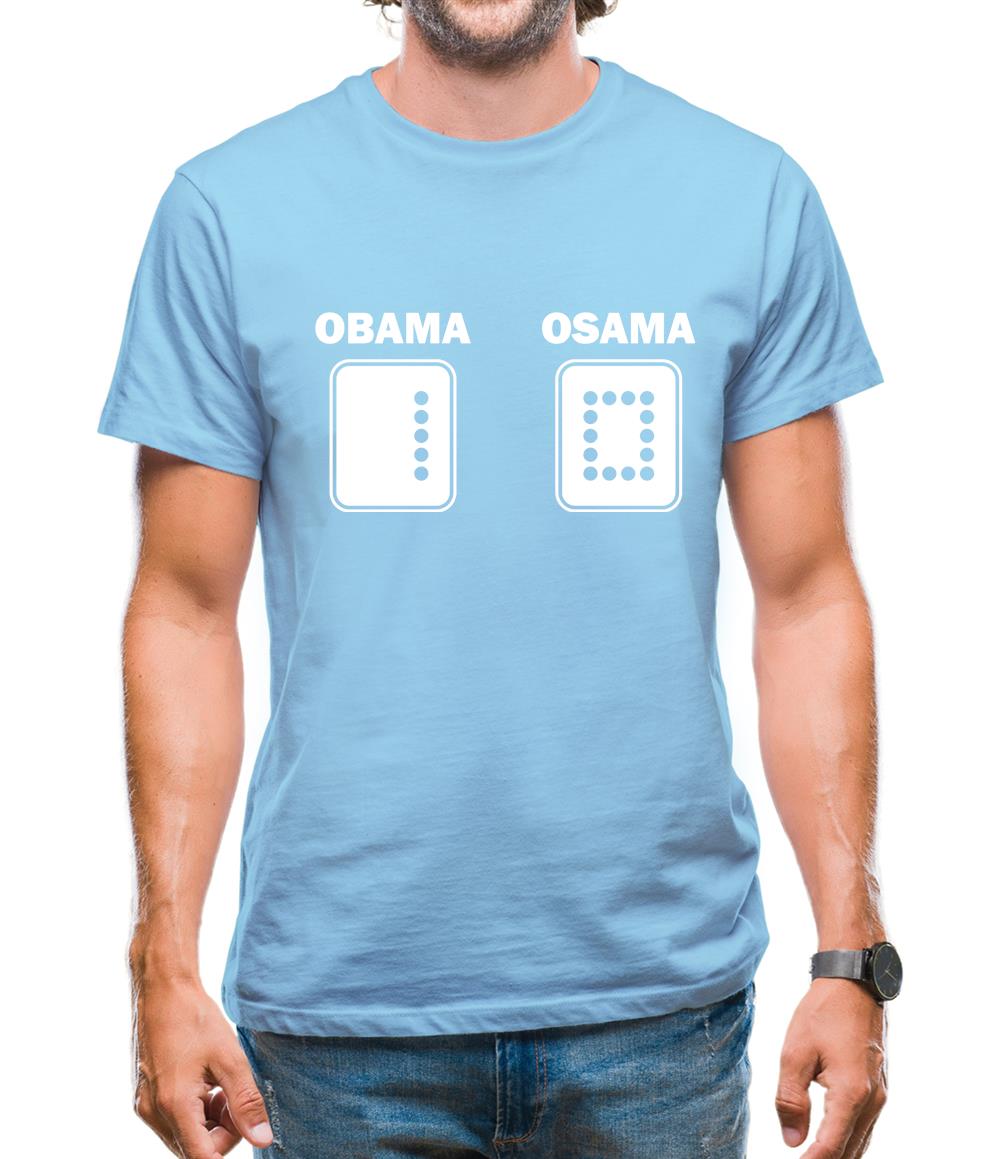 Obama vs Osama Mens T-Shirt