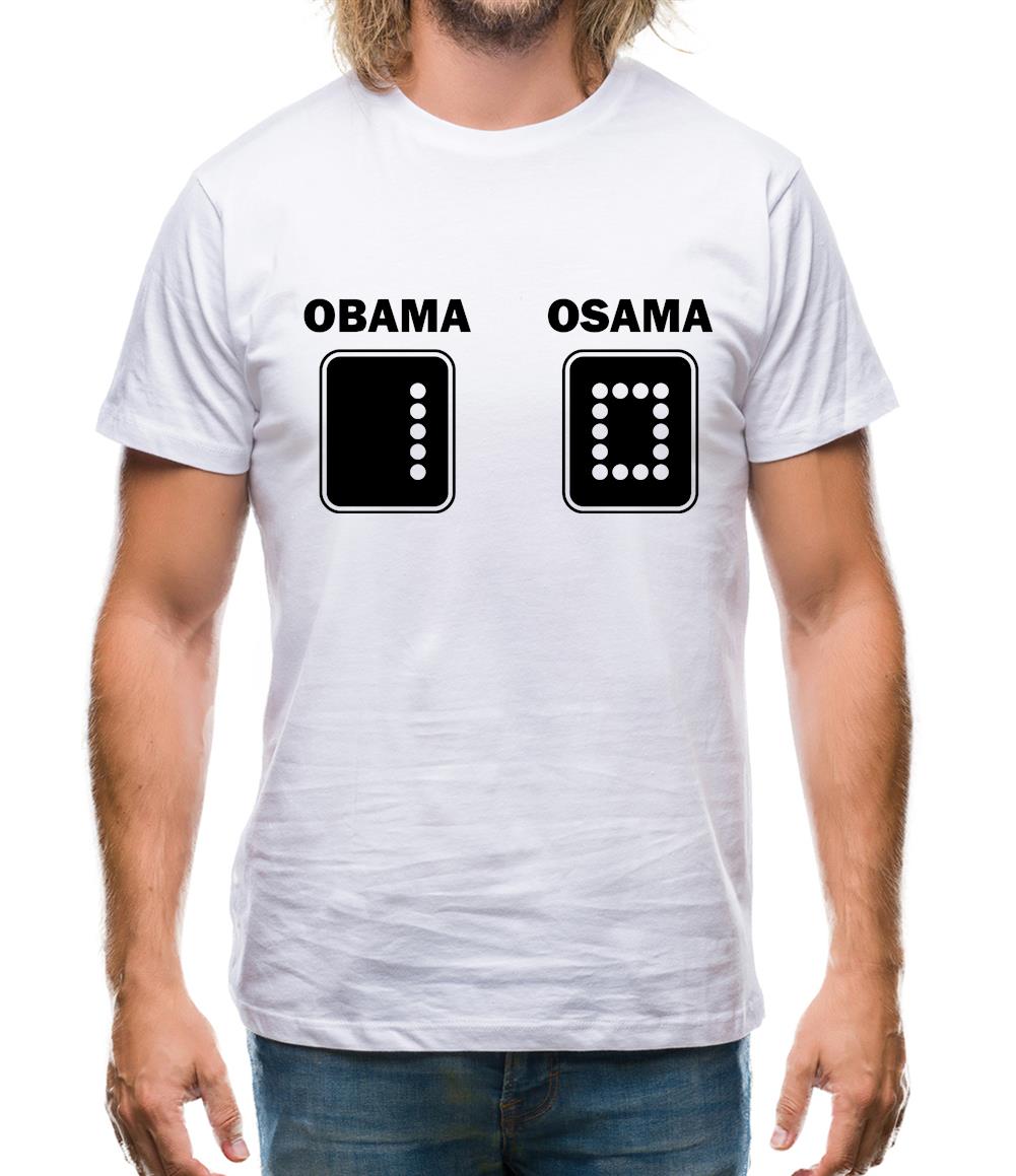 Obama vs Osama Mens T-Shirt