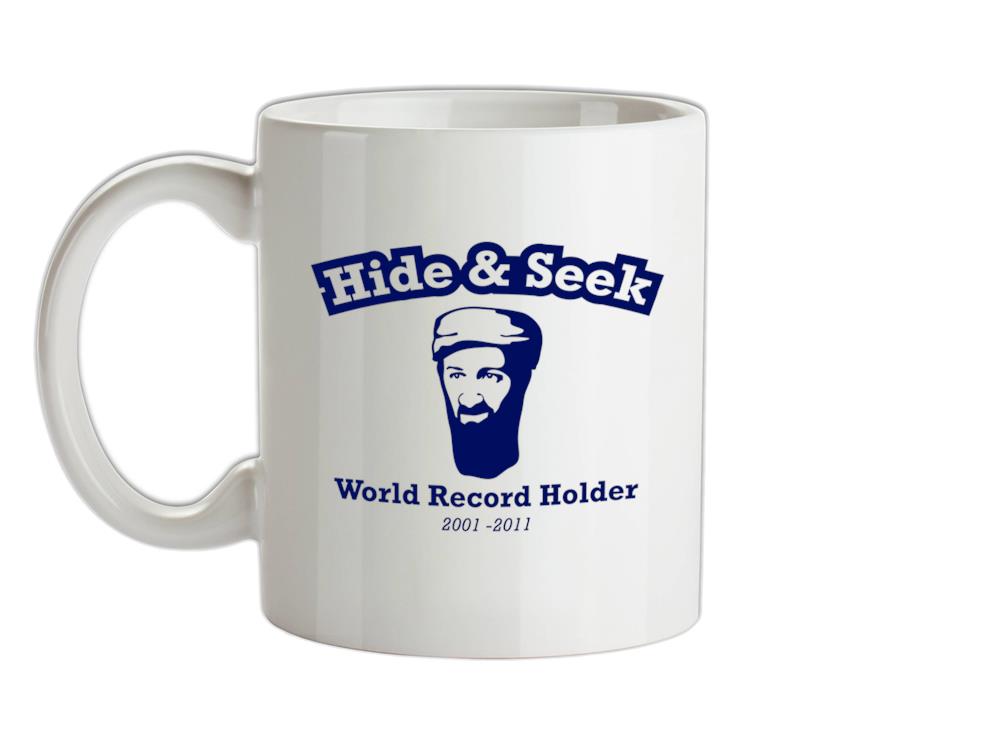Bin Laden - Hide And Seek World Record Holder Ceramic Mug