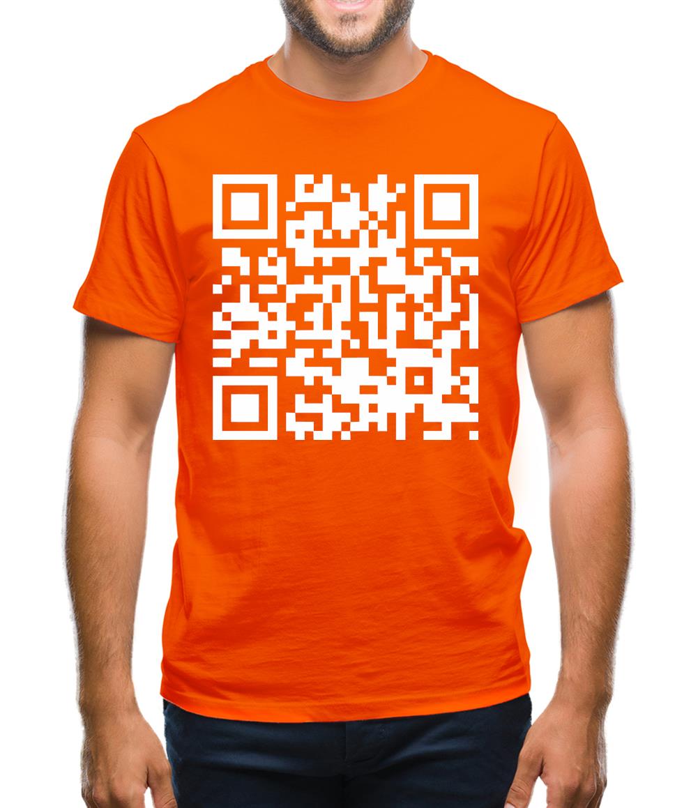 QR Code Mens T-Shirt