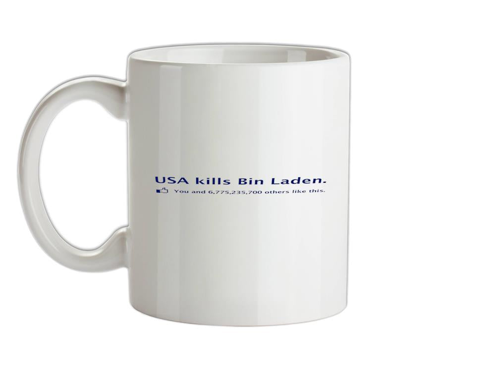 Bin Laden Facebook Ceramic Mug