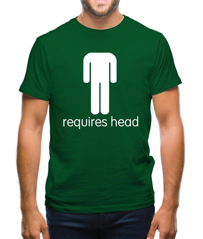 Requires Head Mens T-Shirt
